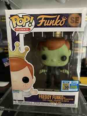 2019 Sdcc Freddy Funko Frankenstein 350 Piece Error Glow