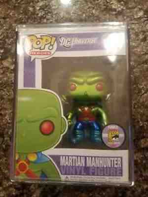 Funko POP! Metallic Martian Manhunter SDCC EXCLUSIVE Vaulted