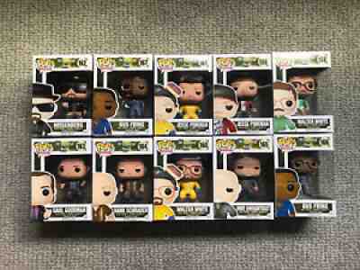 2014 Breaking Bad Funko Pop Lot Of 10 NIB Walter White Saul Goodman Pinkman