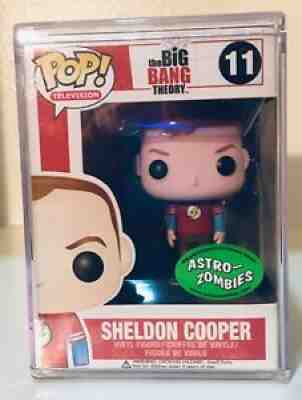 Funko Pop Sheldon Cooper 11 Astro Zombies Exclusive Big Bang Flash T-shirt