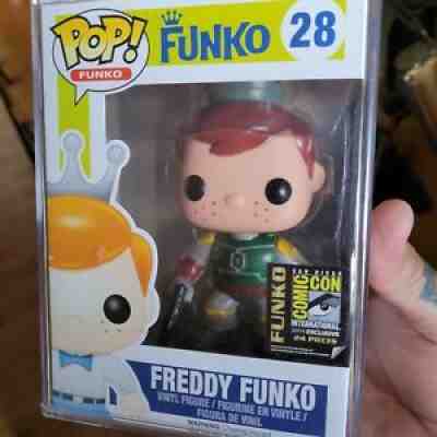 2014 SDCC Fundays Freddy Funko Boba Fett (RED HAIR) 1/24 Extremely Rare !!!!!!