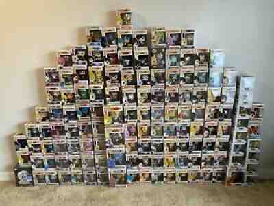 Lot of 135 Funko Anime/Game Pop Items: Includes DBZ, MHA, Persona 5, & More!