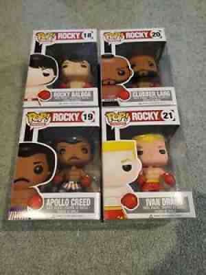 Rocky Balboa (18) Funko Pop set Creed, Drago, Lang