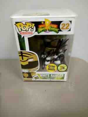 White Power Ranger Glow in the Dark NYCC #22 Limit 480 Signed Jason David Frank