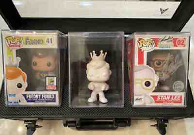 STAN LEE PROTOTYPE 2015 SDCC FREDDY FUNKO AND SIGNATURE RARE