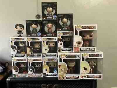 funko pop attack on titan set armored female eren jaeger mikasa armin Box Damage