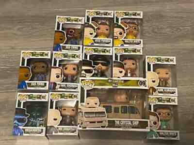 Breaking Bad Funko Pop 12 figure Lot