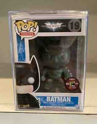 FUNKO POP! THE DARK KNIGHT RISES PATINA BATMAN 2012 SDCC Exclusive LE 480 PCS