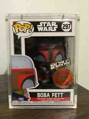 Funko Pop! Star Wars 297 Boba Fett Retro Series May The 4th Be With You Edition