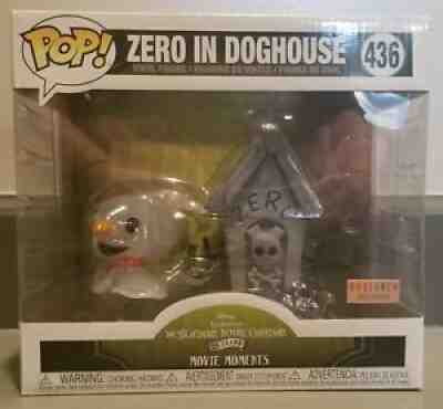 Funko Pop Nightmare Before Christmas Lot-451 Dr Finkelstein 436 Zero in Doghouse