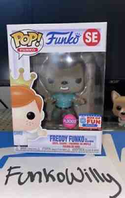 Freddy Funko As Wolfman Flocked Box Of Fun 2021 1/1000 Piece Limited Edition