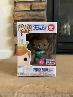 Funko Pop! Freddy Funko as Wolfman (Flocked) - LE 1/1,000 - In Hand