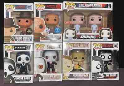 Horror Movie Funko Pop Lot Chase!! Vaulted!! 31 Pops Total!!!