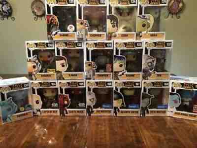 Star Wars Funko Pop REBELS lot of 16 Thrawn Ahsoka Rex Hera Maul And 11 More