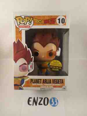 ULTRA RARE FUNKO POP NYCC TOY TOKYO EXCLUSIVE PLANET ARLIA VEGETA DRAGON BALL Z