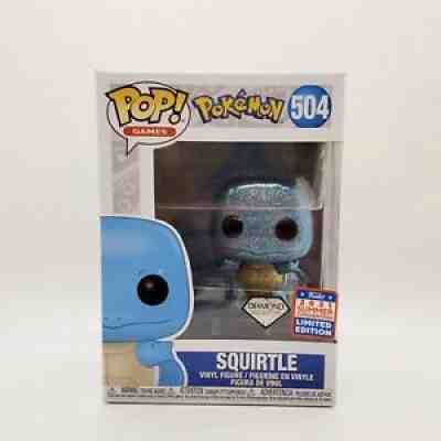 Funko Pop Pokemon Squirtle Diamond Collection summer convention limited edition