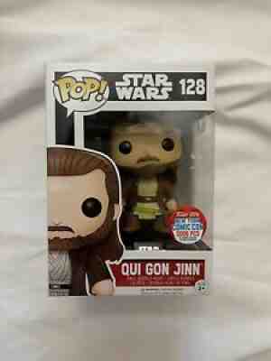 Qui Gon Jinn Grail Funko Pop Star Wars NYCC exclusive comic con Amazon