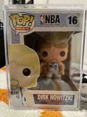 NBA ð?? Dirk Nowitzki #16 Funko Pop Dallas Mavericks Box Is In Good Condition