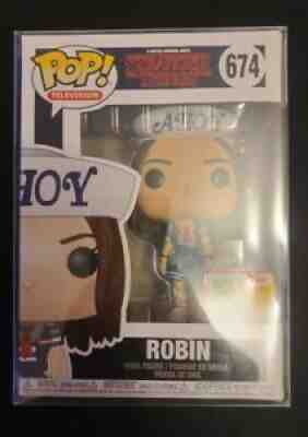 FUNKO POP Stranger Things Robin Scoops Ahoy SDCC Fundays 2018 LE 1800 Pcs