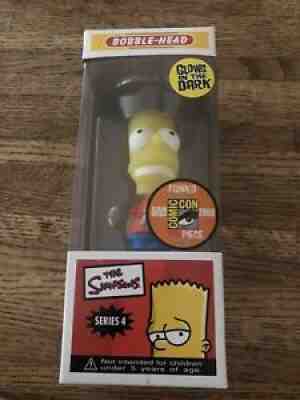 Funko Bart Bobble Head Series 4 Glow in the Dark SDCC 2008 Exclusive