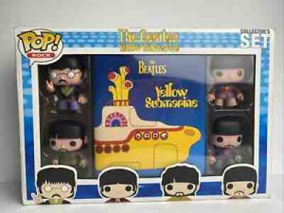 Funko Pop! The Beatles Yellow Submarine Collector's Set 4 Pack Vaulted Vinyl Fig