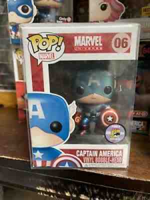 Funko POP! Captain America #06 SDCC 2011 (Metallic)