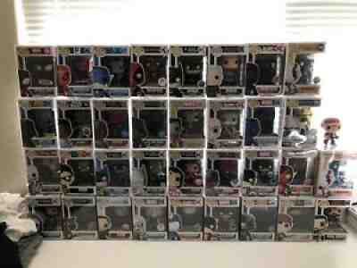 Lot of 37 Assorted Funko POPS! Marvel! Disney! DC! Exclusive Funko Pop Figures!!