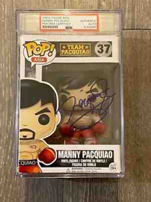 MANNY PACQUIAO signed / autographed Funko Pop ~ #37 ~ PSA/DNA COA encapsulated