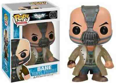 FUNKO POP! THE DARK KNIGHT RISES BANE (#20) + BOX Free Shipping !