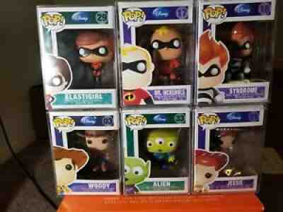 Funko pop Lot Of 20 Incredibles, Toy Story And More