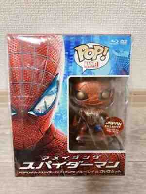 Funko pop! The Amazing Spiderman Exclusive 1000 pcs JAPAN Limited Blu-ray & DVD