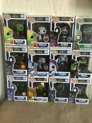 Funko Pop World Of Warcraft Lot  14 15 30 31 33 34 521 and zombie #1