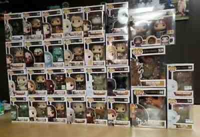 Funko Pop! Lord of the Rings Set of 29 Aragorn Arwen SDCC 2 Pack Frodo(Chase)