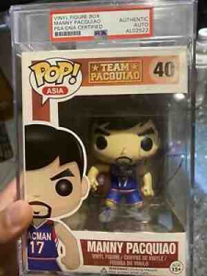 MANNY PACQUIAO signed / autographed Funko Pop ~ #40 ~ PSA/DNA COA encapsulated