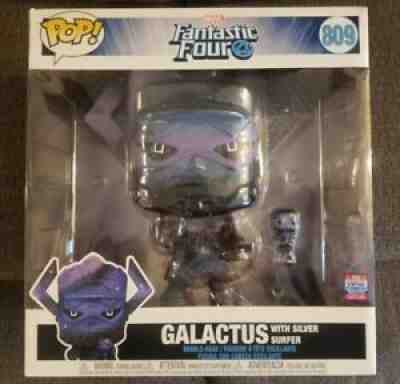 Funko POP! Galactus with Silver Surfer Virtual Funkon 2021 1500 Pcs Non-Mint