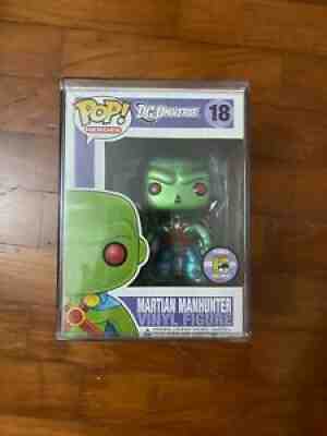 Funko Pop 18 Martian Manhunter (Metallic) [2011 SDCC]