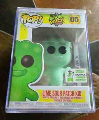 Funko POP Lime Sour Patch Kid 1000LE 2019 ECCC Exclusive with POP Stacks RARE