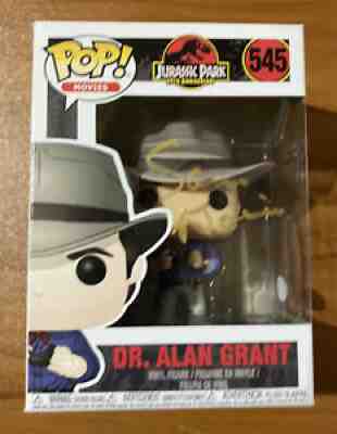 Sam Neill Signed Jurassic Park Dr. Alan Grant 545 Funko Pop - JSA QQ90191