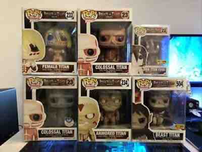 Attack On Titan, Funko PoP! bundle collection 16POPS!