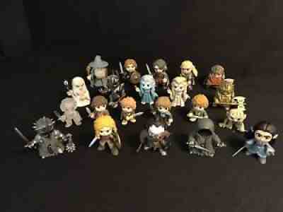 LOTR Complete Set 21 Funko Mystery Mini Collection Eowyn Witch King Lurtz Arwen