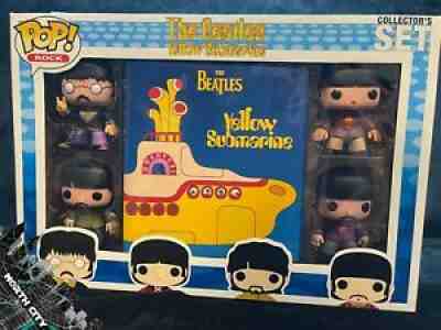 Funko Pop! The Beatles Yellow Submarine Collector's Set 4-Pack Vaulted