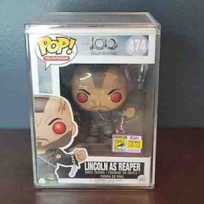 Funko Pop! The 100 #474 Lincoln As Reaper 750 Pcs LE 2017 San Diego Comic Con EX