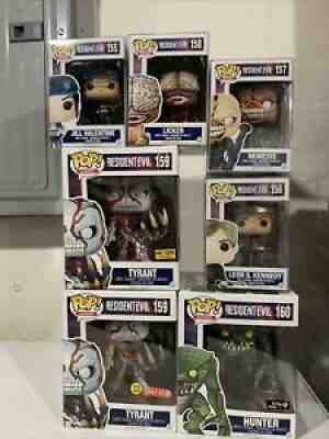 Funko Pop Games: Resident Evil 2016 7pc Set. Full set!