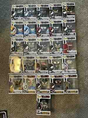 Marvel Venomized funko pop lot