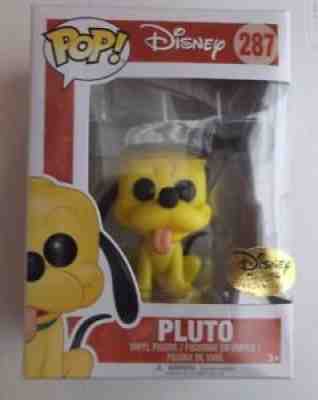 32X DISNEY TREASURES PLUTO #287 EXC FUNKO POP FIGURE NEW FESTIVAL OF FRIENDS