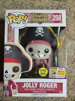 Funko Pop Jolly Roger #258 SDCC 2017 Exclusive LE 1000 pcs GITD-MINT