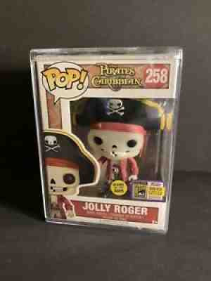 sdcc jolly roger exclusive rare glow in the Dark Funko Pop RARE