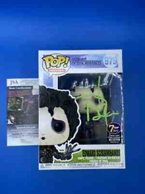 Funko Pop! Edward Scissorhands #979 Autographed by Johnny Depp (JSA COA)