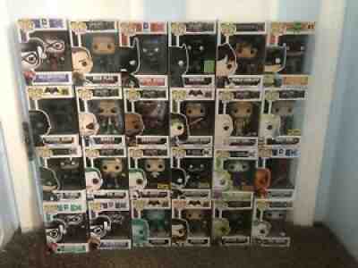 funko pop lot 24 Dc comics batman joker exclusive Vaulted suicide squad