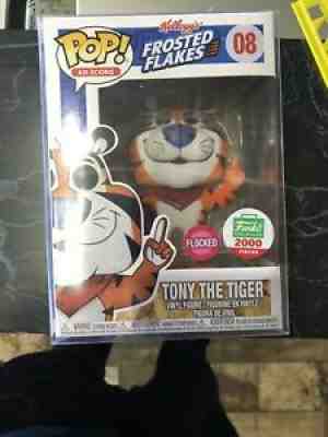 Funko Pop! Ad Icons Tony the Tiger Funko Shop Limited Edition 2000 Pcs. Flocked